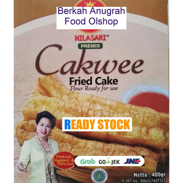 

D02D1 Nilasari Premix Tepung Cakwe 400 Gram Da01D100