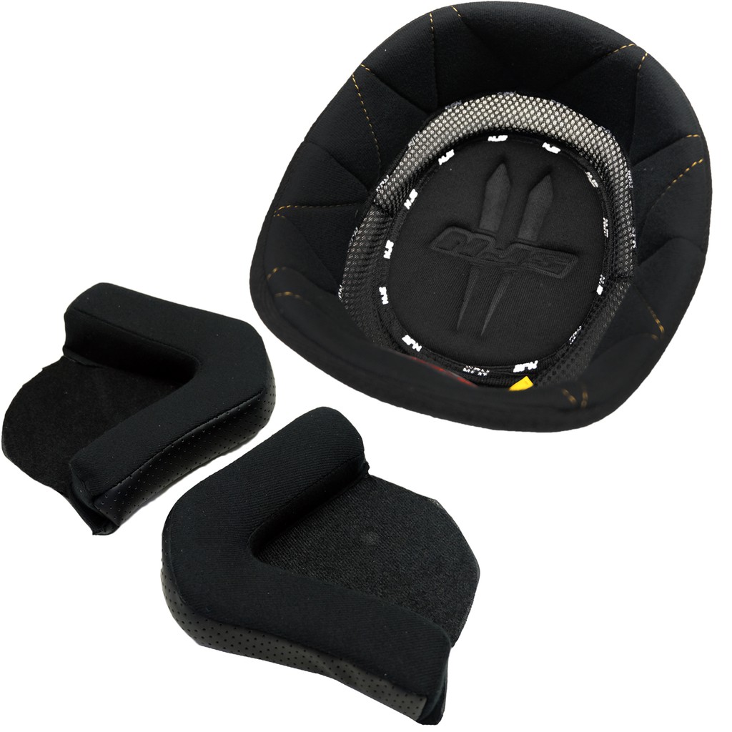 Interior NR80s (1 set, inner liner dan busa pipi)  Aksesoris Helm | Busa helm | Busa Retro | Busa bo