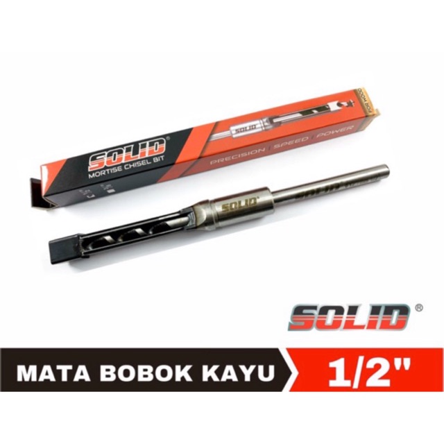 Mata Bor Bobok  Mata Chisel  Mata Tebok Kayu 12 127mm Solid