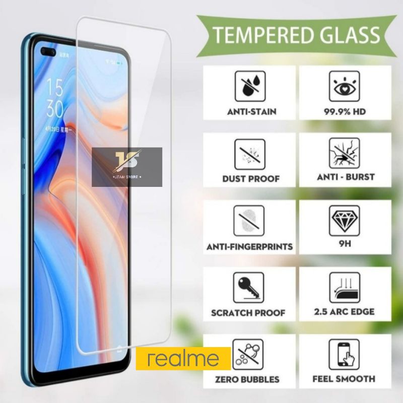 TG / TEMPERED GLASS / PELINDUNG LAYAR / ANTI GORES KACA BENING REALME 2 2 PRO 3 3 PRO 5 5i 5 PRO 6 6 PRO 7 7I 7 PRO C1 C2 C3 C11 C12 C15 XT C21 C21Y C25s 8 4G 5G 8i NARZO 20PRO 20A 30A 50A 50 5G 9PRO + C31 C35 C30 C33 10 GTMASTER NEO 2 3 2PRO C30S C55 C53