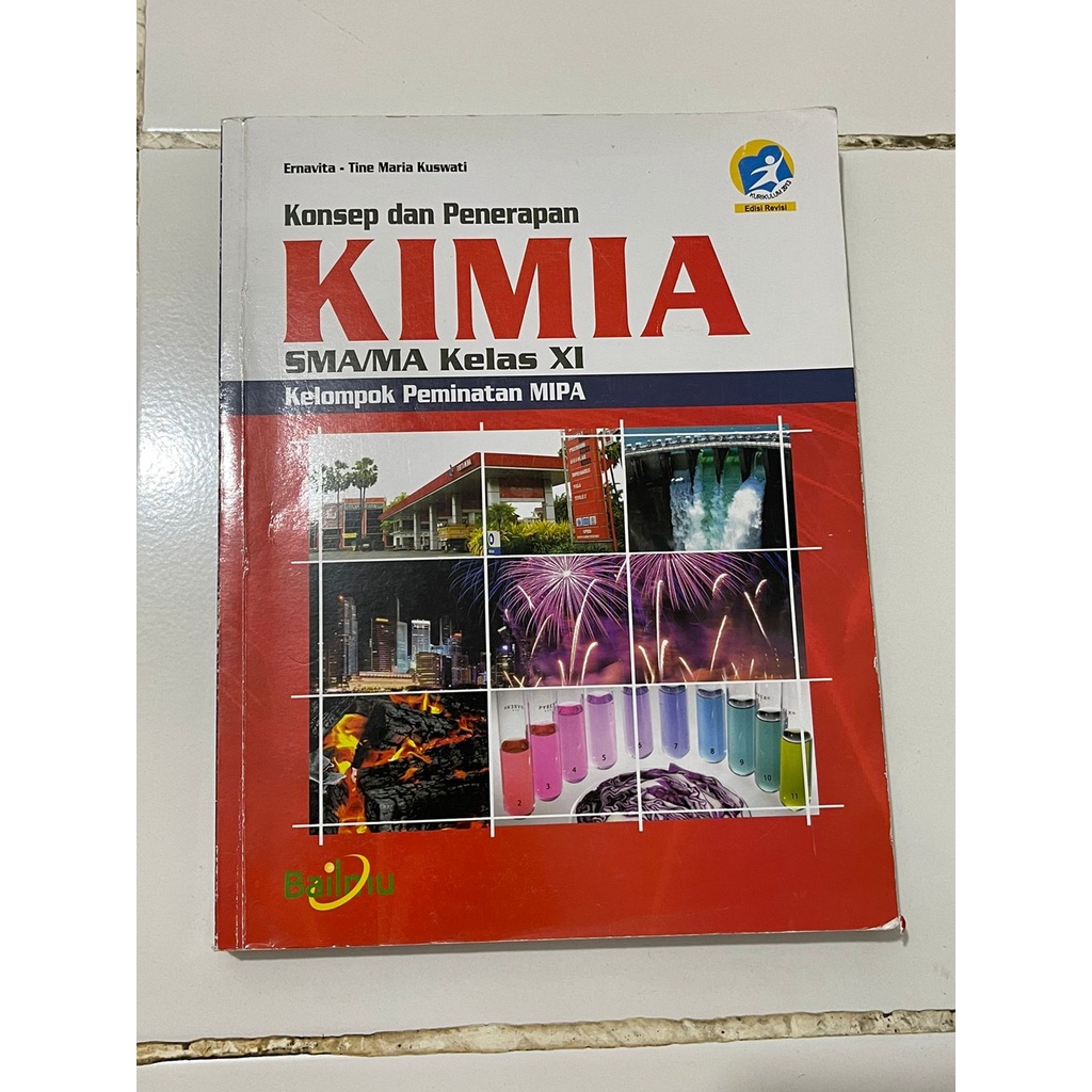Buku Kimia kelompok peminatan kelas 2 SMA | Buku Kimia kelompok peminatan kelas 11 | penerbit bailmu