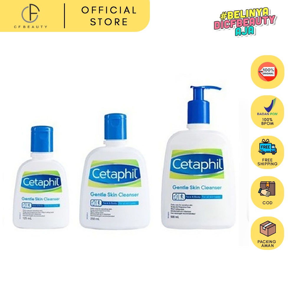 Jual Cetaphil Gentle Skin Cleanser 500ML | Shopee Indonesia