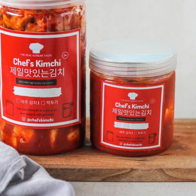 

HOT SALE!! LR088 Kimchi Sawi 1 KG by Chef's Kimchi HALAL