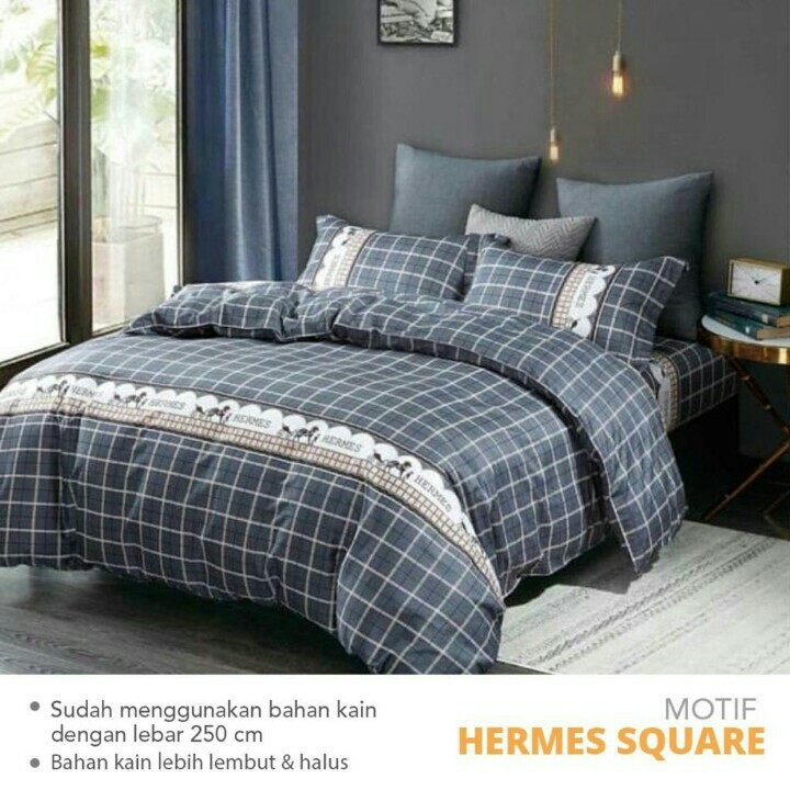 SPREI BEDCOVER KATUN ESRA H SQUARE