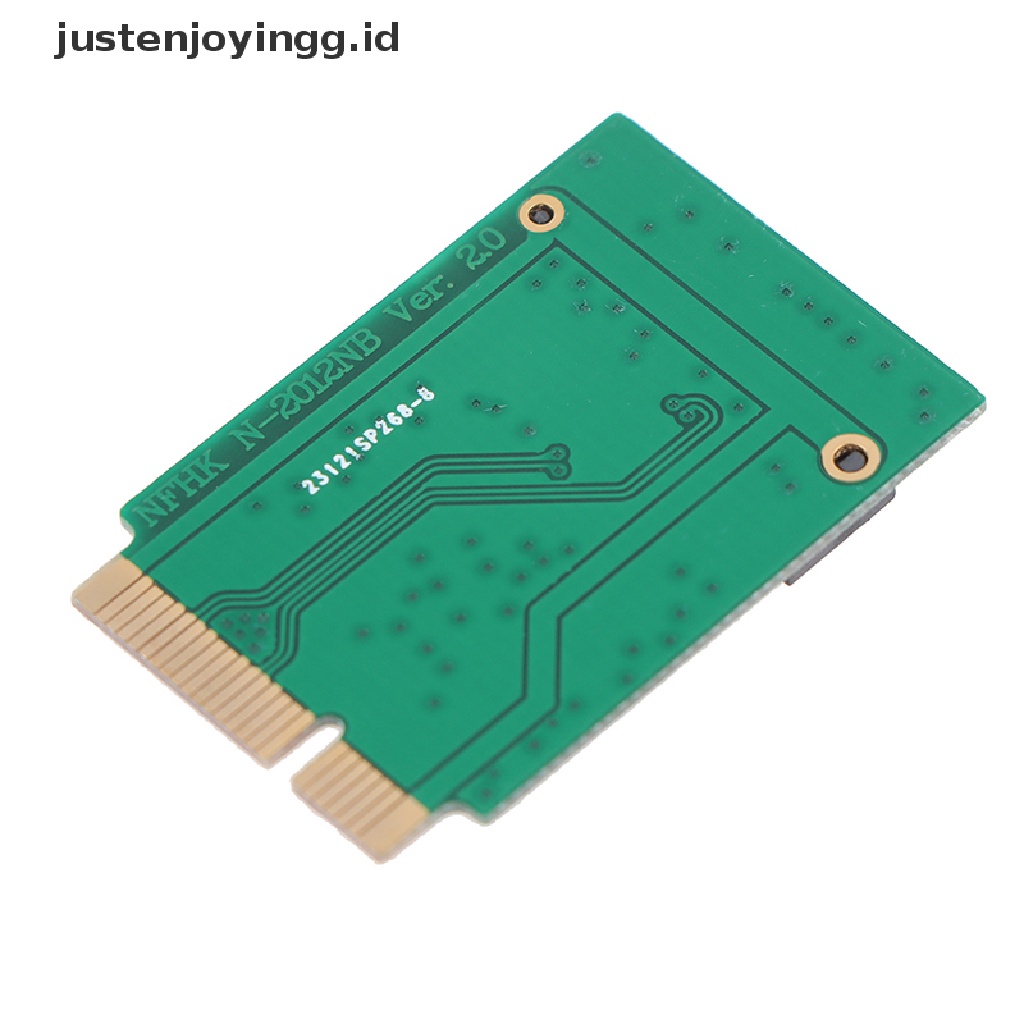 // justenjoyingg.id // M.2 NGFF SSD to 17+7 Pin Adapter Card Board For Macbook AIR 2012 A1466 A1465 ~