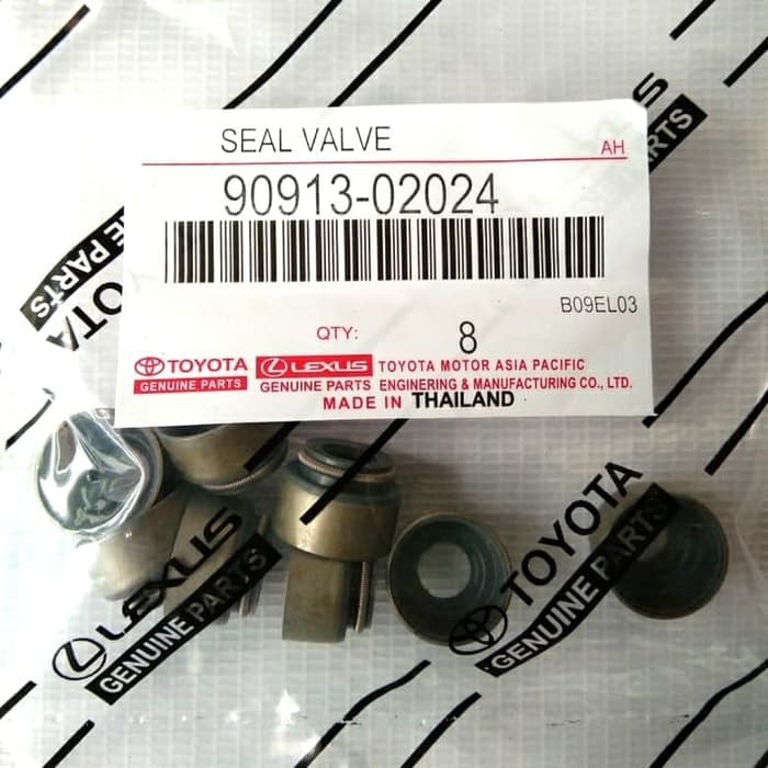 SEAL KLEP VALVE TOYOTA KIJANG 5K 7K HRG 8PC ORIGINAL