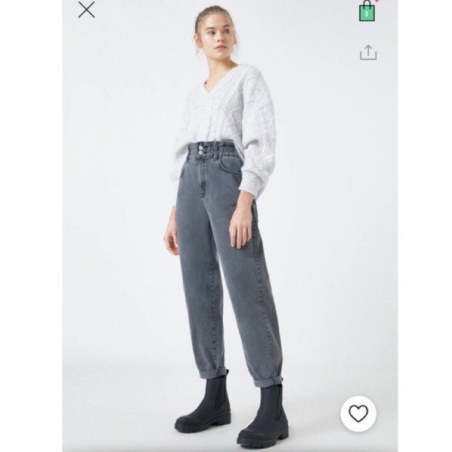 PULL&BEAR Slouchy Jeans - Size 42