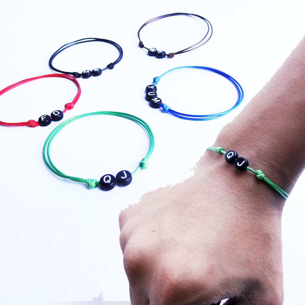 Gelang Inisial Huruf A-Z