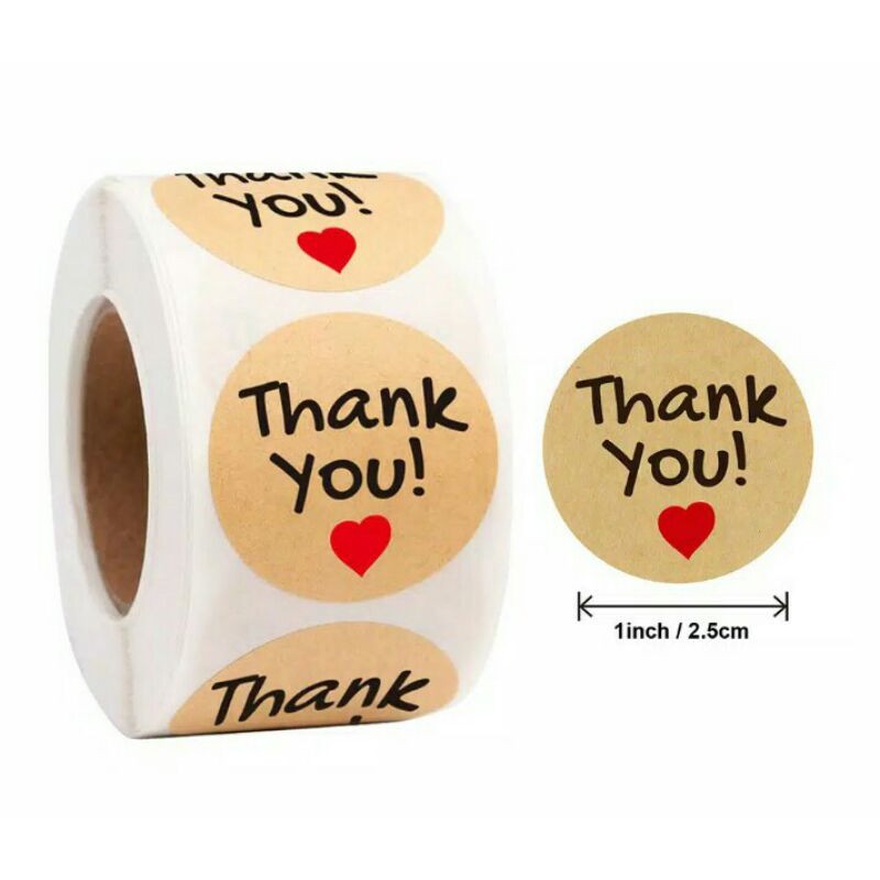 

Stiker label Thank You lucu B07 utk hiasan paket/bingkisan/souvenir/pesta/serbaguna