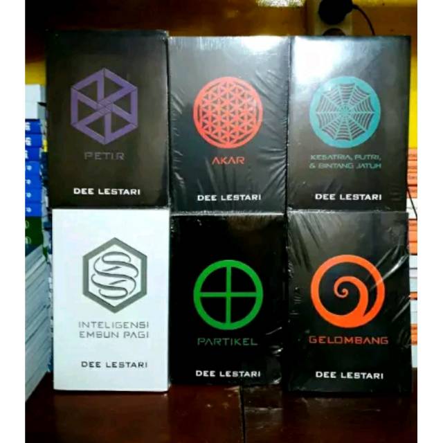 Paket Buku Supernova  Dee Lestari Shopee Indonesia