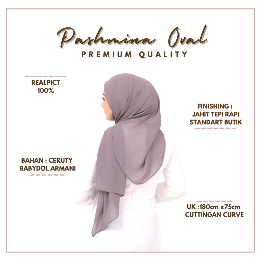 𝗖𝗮𝗿𝗲.𝗶𝗻 Pashmina Oval Curve Ceruti Babydoll PREMIUM QULITY