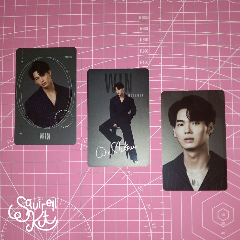 PC Photocard Official GMM TV Exclusive Signature Series Fullset Win BrightWin Bright Win Metawin ตลา