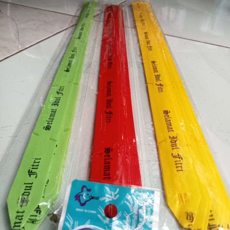 

pita serut idul Fitri sedang 38 cm isi 10 pcs