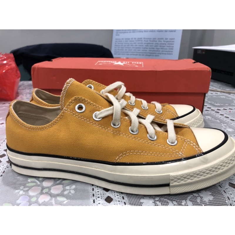 converse 70s sunflower ox used like new