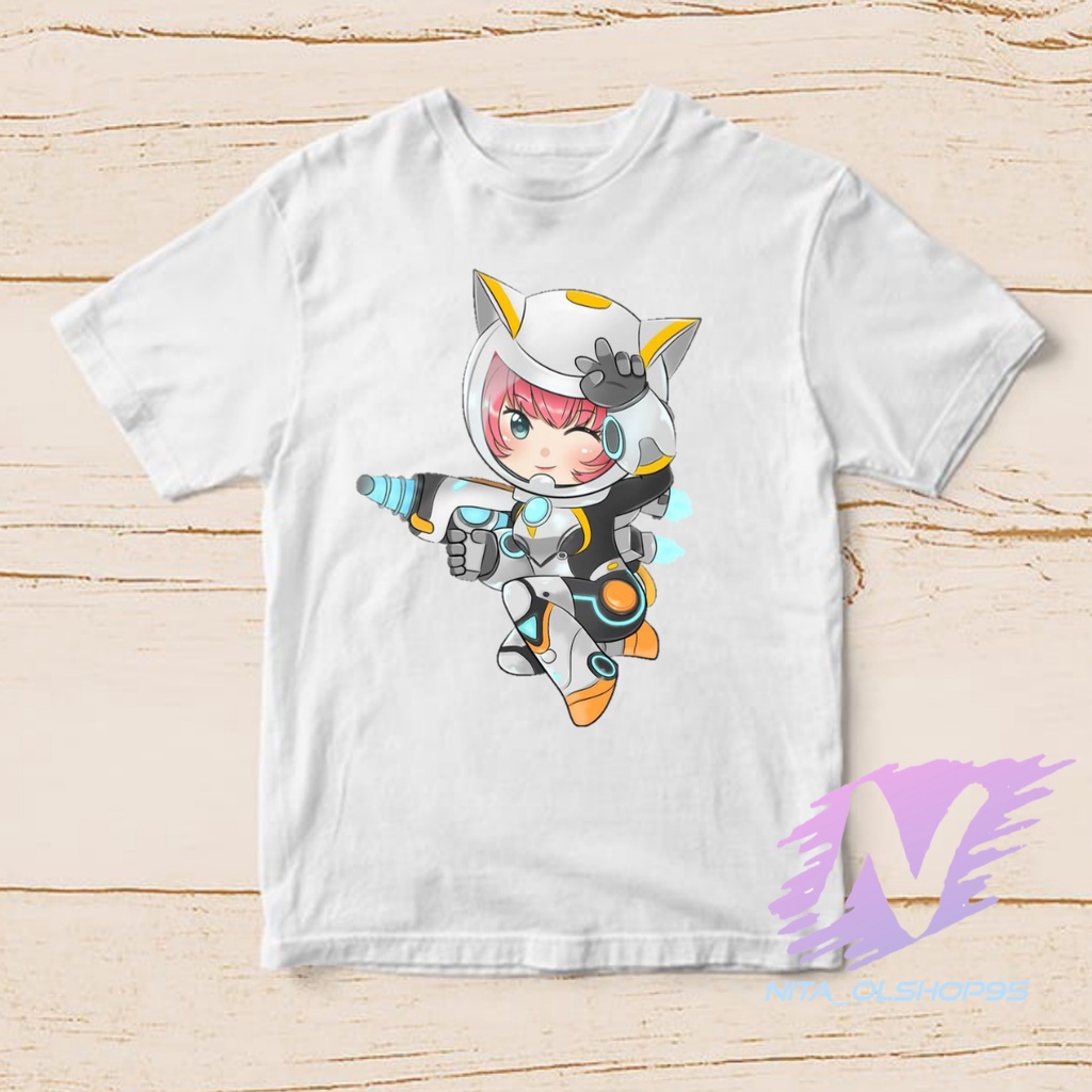 kaos anak mobile legends hero kimmy