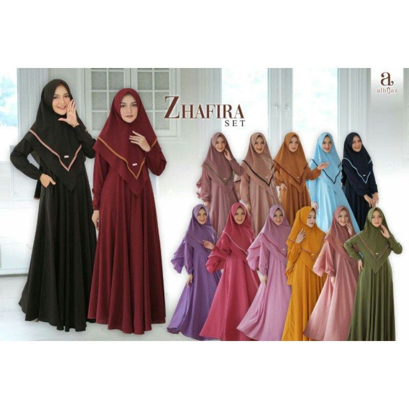 GAMIS ZHAFIRA SET by ALHIJAZ