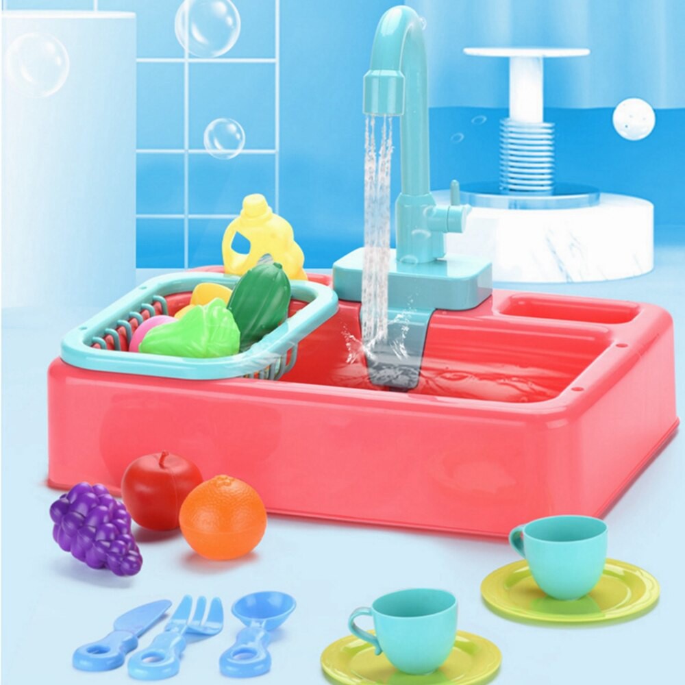 MAINAN ANAK PEREMPUAN - KITCHEN SINK Set Wastafel Cuci Piring