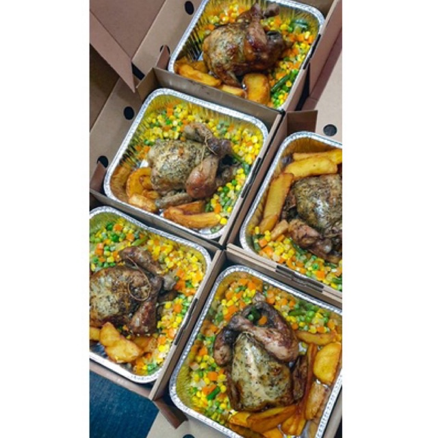 

festive christmas hampers lebaran murah . chicken rosemary paket lengkap edisi lebaran