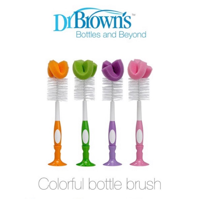 DR BROWNS Dr.Brown’s Standart Bottle Brush (Sikat Botol / Sikat Botol Susu)