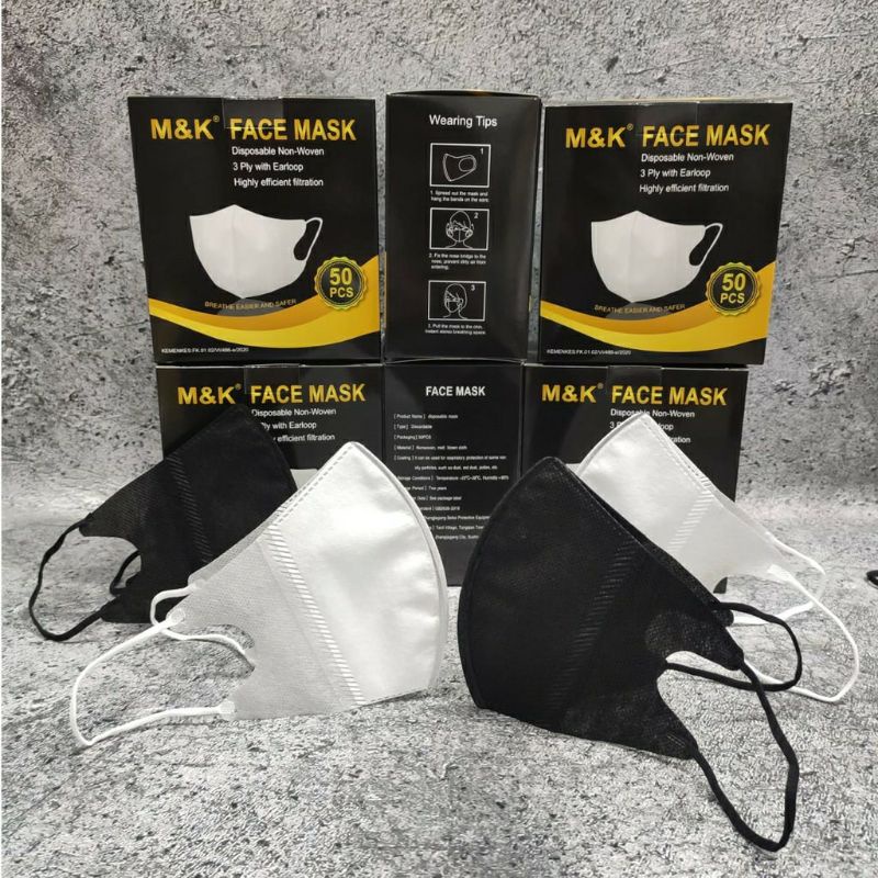 M&K FACE MASK DUCKBILL (MASKER DUCKBILL) 50pcs