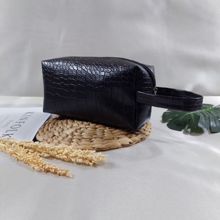 Dompet pouch kosmetik croco