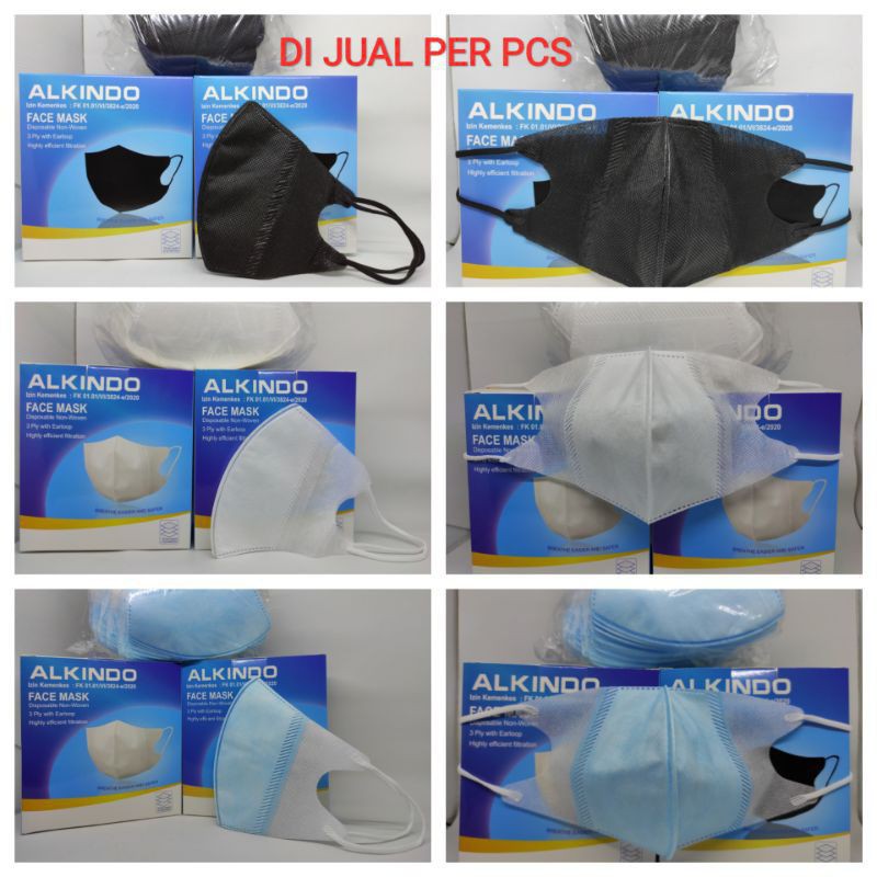 Masker Alkindo Duckbill Ecer 1 pcs