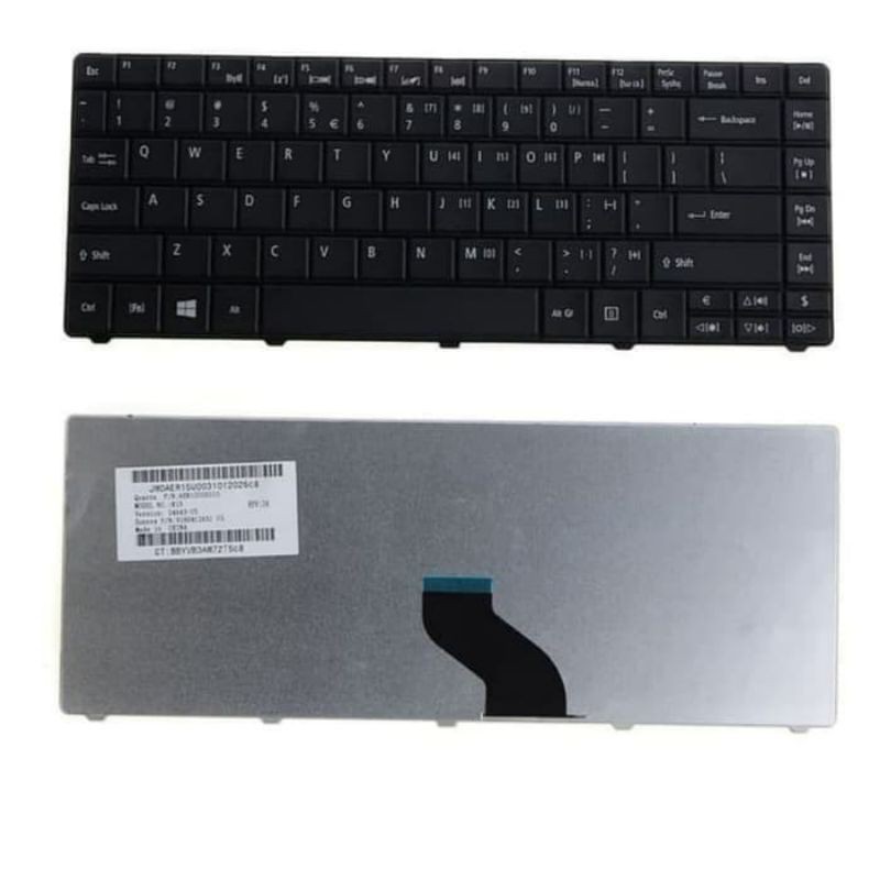 Keyboard Acer Aspire E1-471 E1-471G E1-451 E1-431 E1-431G E1-421 E1-421G HITAM