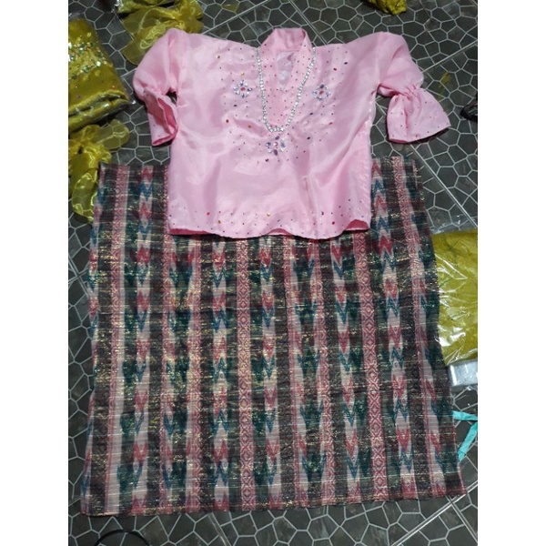 baju bodo anak dan sarung