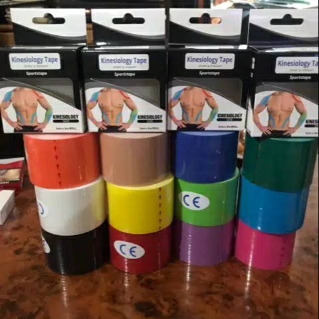 Jual Kinesio Tape Tapping Kinesiology Tape 5cm x 5m murah Shopee