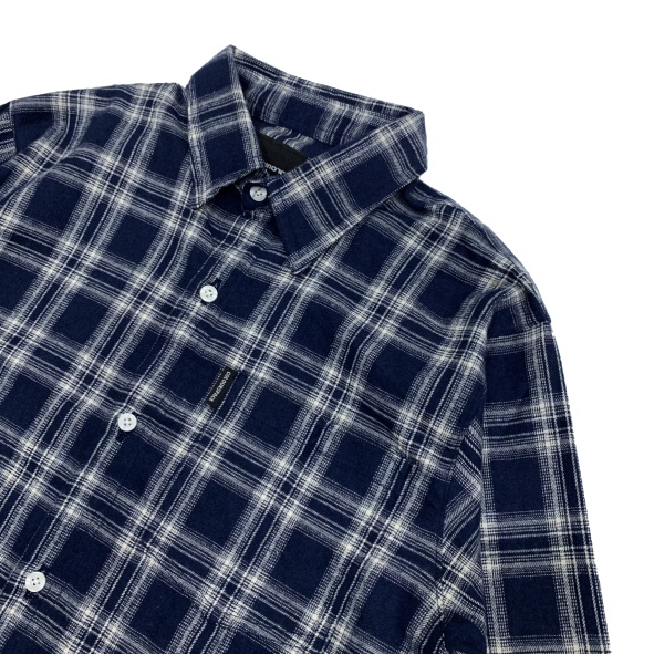 Colourspace Flannel Shirt Gummy SH 001 Navy