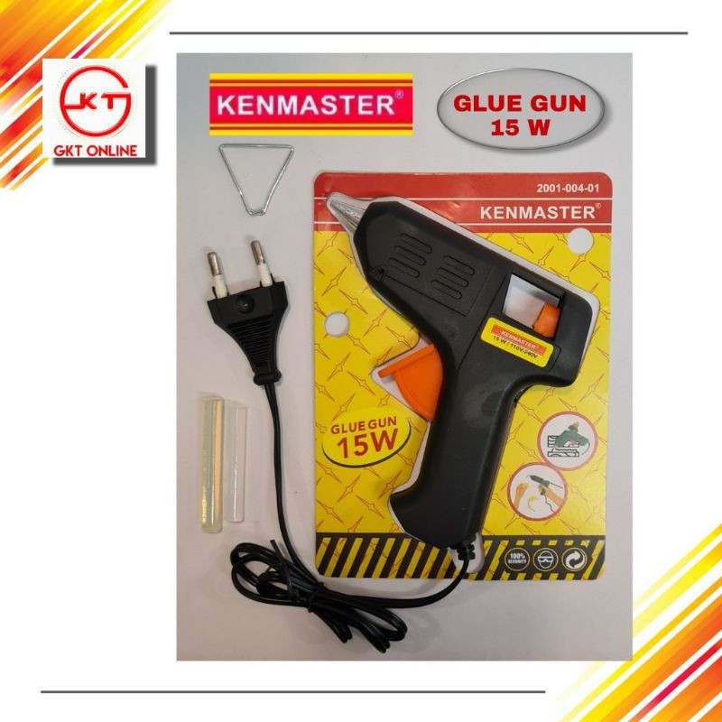 Glue Gun Kenmaster 15 Watt / Alat Lem Tembak Kenmaster Glue Gun Kecil