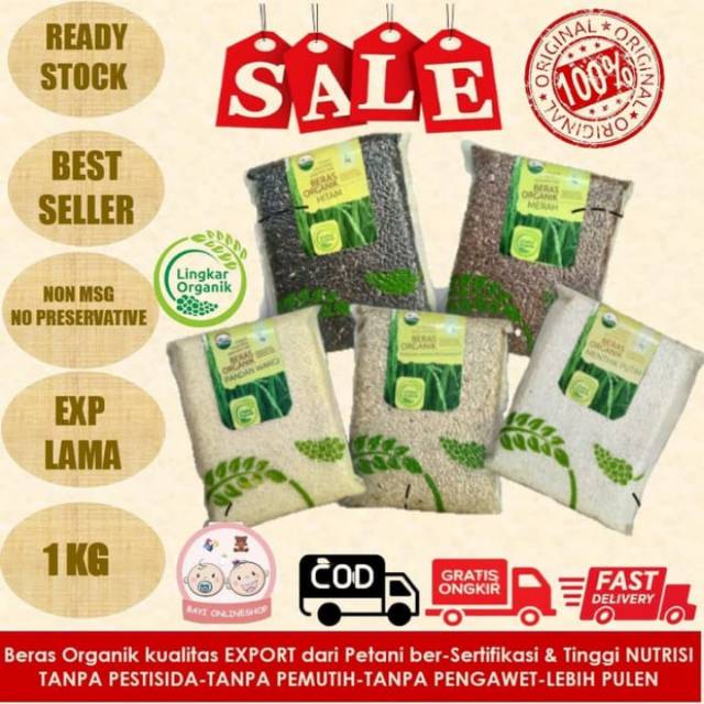 

Beras organik 1 kg