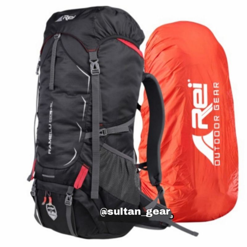 TAS GUNUNG AREI RAMELU 60 LITER MURAH ORIGINAL - KERIL REI / Rei 60l murah / tas gunung arei 60l