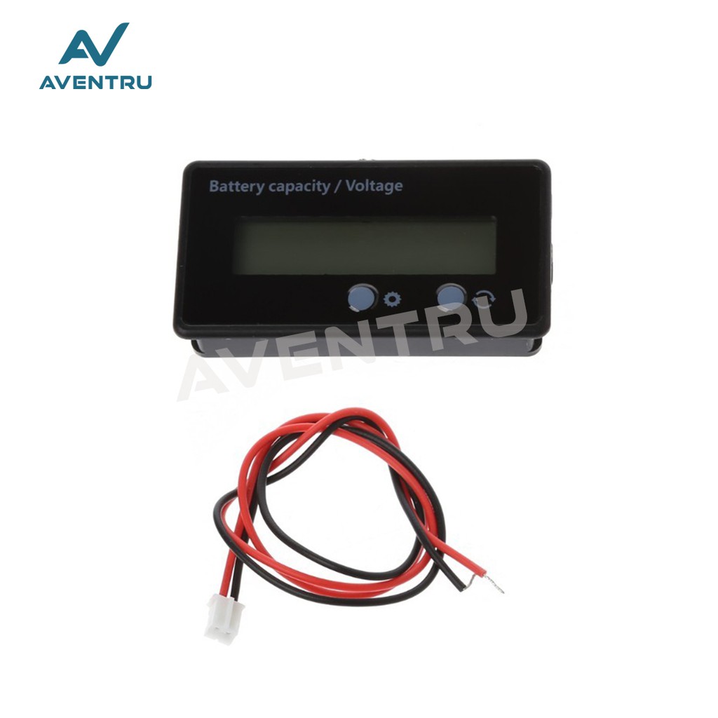 Multi Indikator Kapasitas Baterai Lithium Lead Acid Ion Aki Voltmeter