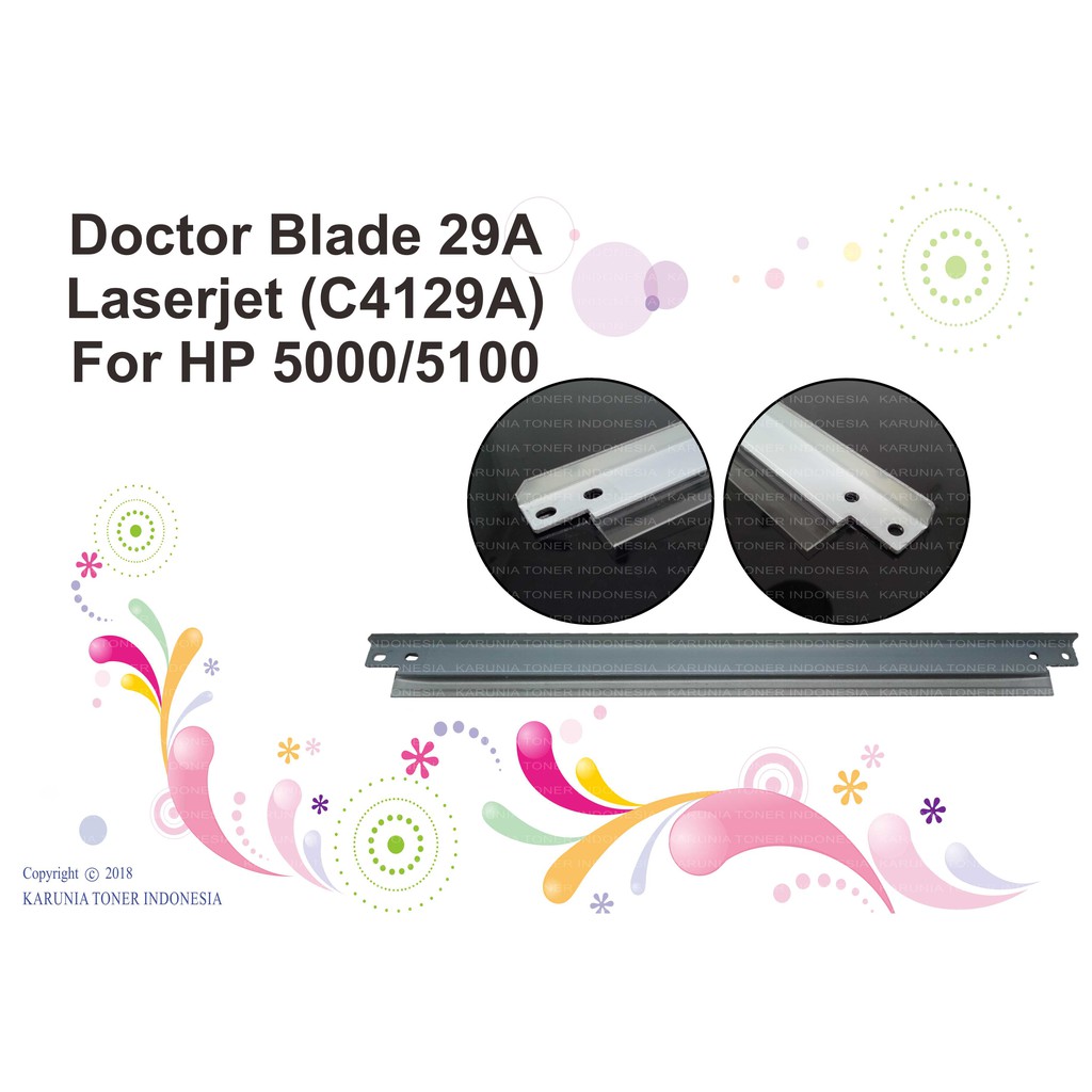 DOCTOR BLADE 29A [C4129A] FOR USE IN LASERJET 5000/5100