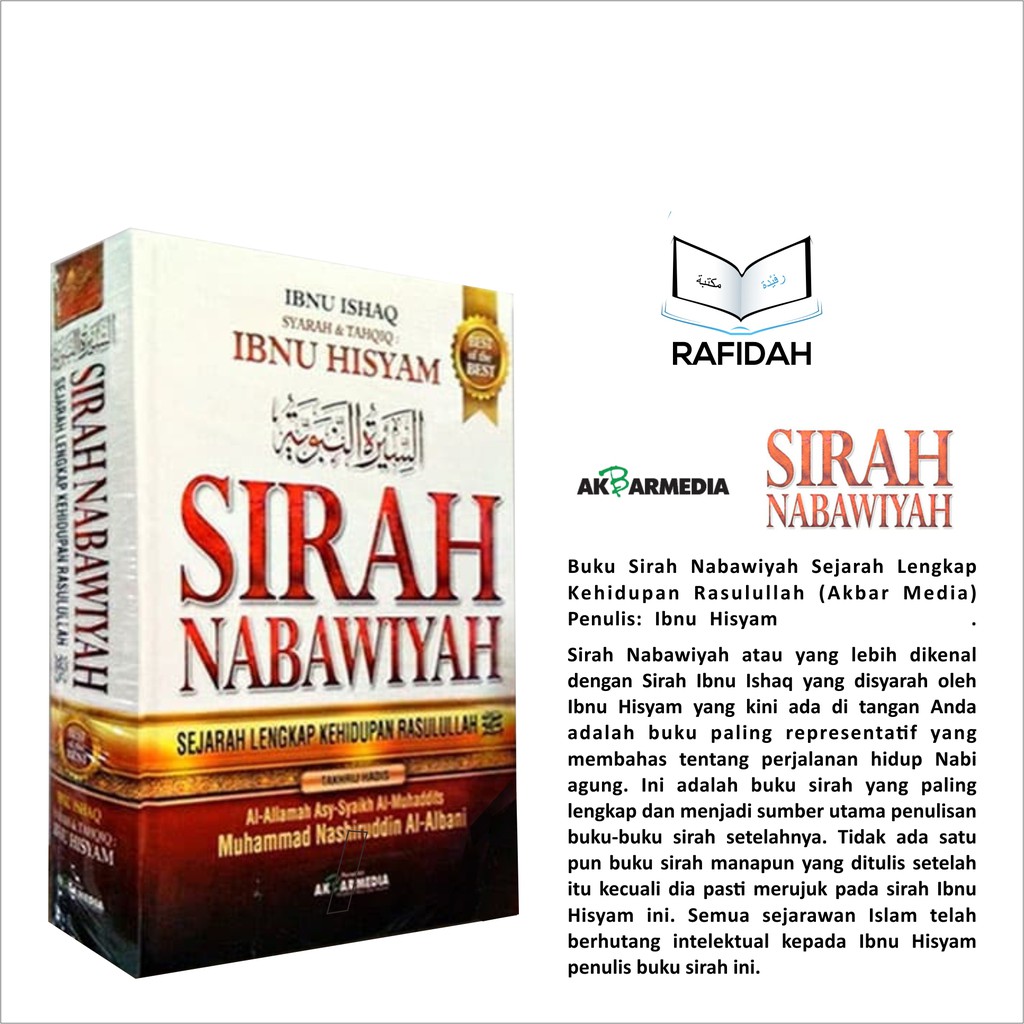 Buku Sirah Nabawiyah Ibnu Hisyam Buku Sunah Nabi Dan Kisah