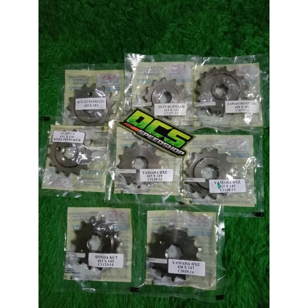 Gear depan 415 Shogun, smash,supra x ,Grand, Kharisma