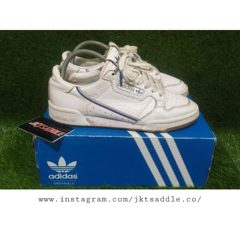 Adidas Contenental 80 baby blue sepatu casual supporter sepak bola 100% original