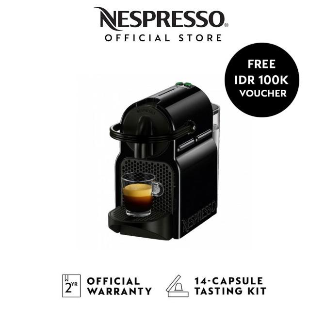 

[ COD ] NESPRESSO Inissia M105 Coffee Machine, Black (Mesin Kopi) KOMPLIT Kode 25