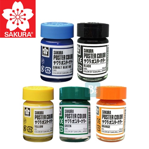 

Poster Color 15ml Part 2/2 SAKURA