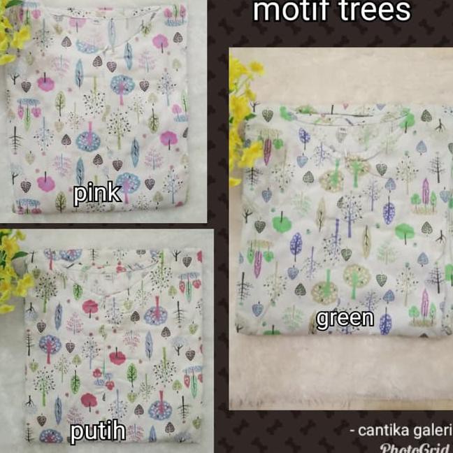 GAMIS katun jepang ORI, JUMBO (XXL) - Hijau BERMUTU