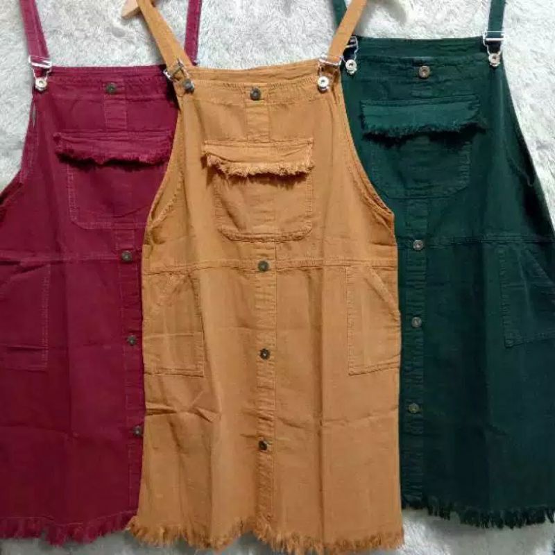 OVERALL JEANS WANITA TERMURAH (NO INNER)| OVERAL DENIM TERBARU