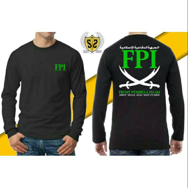 Kaos FPI front pembela islam_cotton combet30s