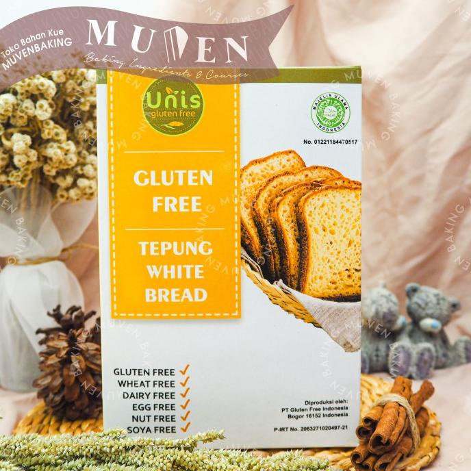 

BISA COD UNIS TEPUNG WHITE BREAD PREMIX 500 GR BEBAS : GLUTEN WHEAT DAIRY FREE