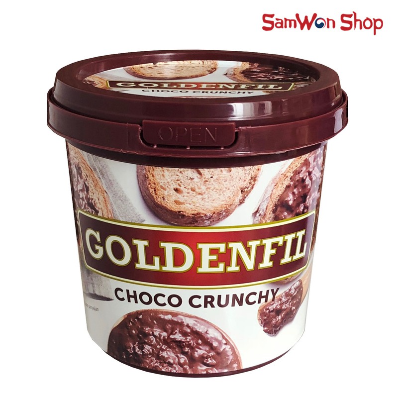 

GOLDENFIL CHOCO CRUNCHY 1 KG / SELAI OLES COKELAT CRUNCHY TOPPING ROTI