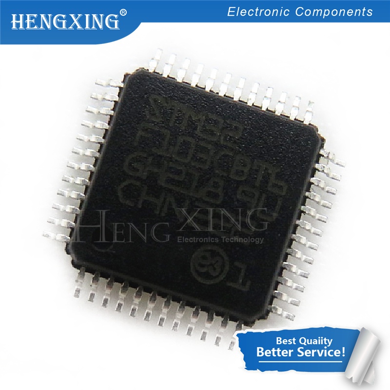 10pcs Ic STM32F103CBT6 STM32F103CB 32F103CBT6 QFP-48