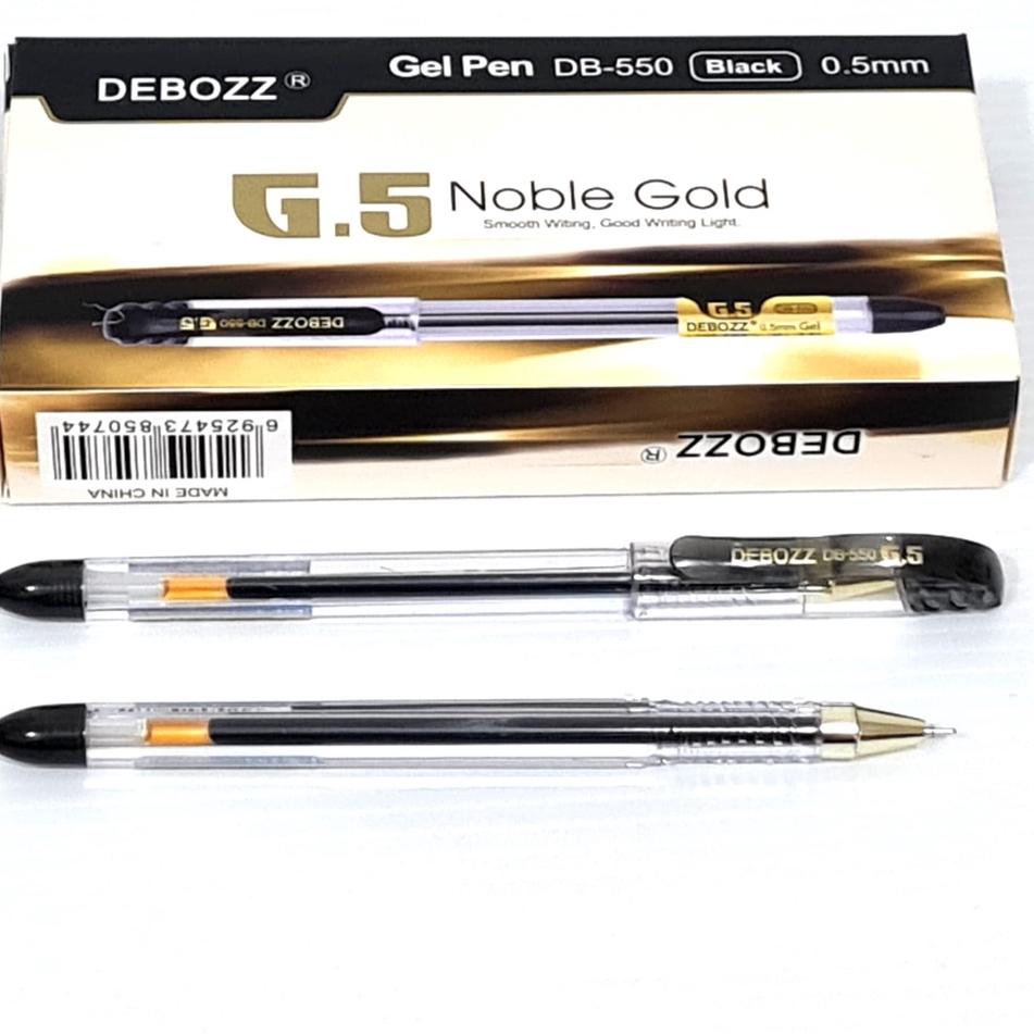 

Best Arrival Pulpen Gel DEBOZZ DB-550 HITAM Isi 12 Pcs