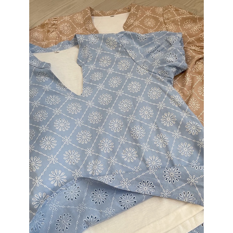 Kadaka T-0473 Puffy Blouse Embroidery Pattern