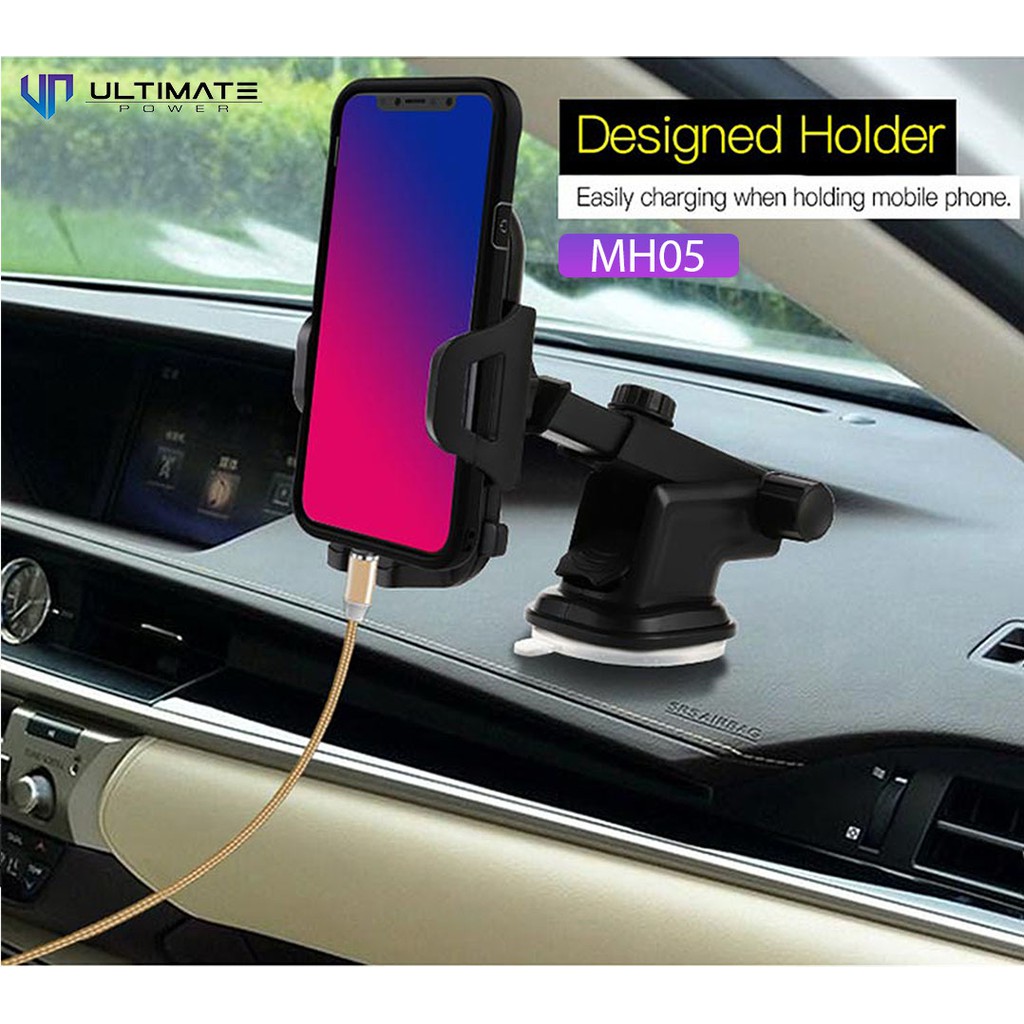 Holder  Dashboard and Windshield Ultimate Free Stretch Car Phone d MH05