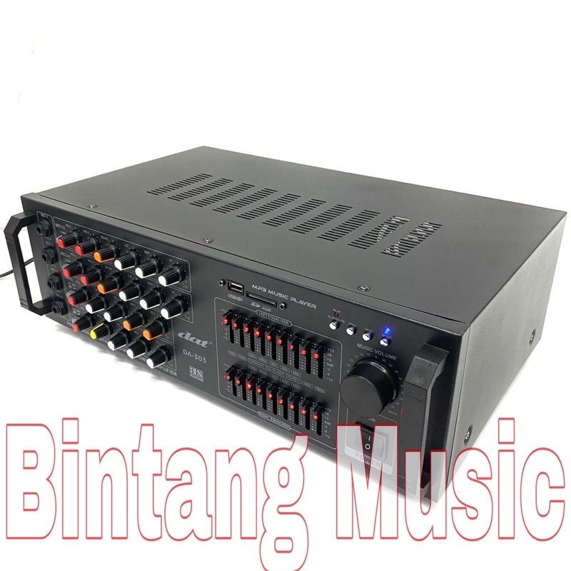 Power amplifier DAT DA 303 original dat da 303 real pict